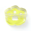 Transparent Acrylic European Beads OACR-CJC0006-03A-2