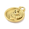 Real 18K Gold Plated Tone 304 Stainless Steel Pendants STAS-K291-01G-04-2