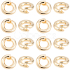 20Pcs Brass Open Jump Rings KK-BBC0023-10A-1