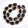 Electroplate Glass Beads Strands EGLA-S188-03A-2