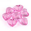 Transparent Acrylic Beads X-PL318Y-4-6