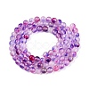 Dyed Natural White Jade Beads Strands G-T140-4mm-A10-3