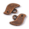 Tibetan Style Alloy Charms TIBEP-A18898-R-FF-2