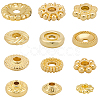 120Pcs 12 Styles Brass Beads KK-BBC0022-36-1