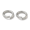Tarnish Resistant 304 Stainless Steel Open Jump Rings STAS-E067-09-8mm-3