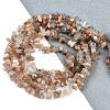 Natural Sunstone Beads Strands G-G0003-B47-2
