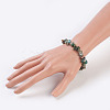 Natural Gemstone Stretch Bracelets BJEW-JB03681-03-3