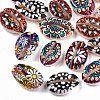 Printed Natural Cowrie Shell Beads SHEL-S266-19-1