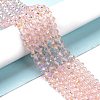 Electroplate Glass Beads Strands LS-EGLA-A034-T1mm-L18-4