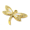 Ion Plating(IP) Real 18K Gold Plated 304 Stainless Steel Rhinestone Pendants STAS-P341-04G-01-2