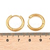 304 Stainless Steel Huggie Hoop Earrings EJEW-O087-06I-G-3