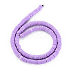 Handmade Polymer Clay Bead Strands CLAY-N011-55-3