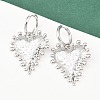 304 Stainless Steel Heart Hoop Earrings LS-EJEW-K268-74P-1