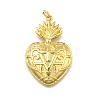 Brass Pendants KK-G525-12G-1