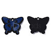 Spray Painted Alloy Enamel Pendants X-ENAM-N060-02-3