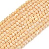 Electroplate Bicone Glass Beads Strands GL-T021-2.5x3mm-16-15-1