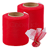 Polyester Organza Ribbons for Sewing Decoration OCOR-WH0109-083-1
