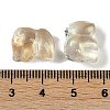 Spray Painted Glass Beads GLAA-Z007-04D-3