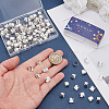 200Pcs Zinc Alloy Dreadlocks Beads Hair Decoration FIND-SC0022-57-3