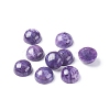 Natural Charoite Cabochons G-E557-08C-2