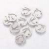Non-Tarnish 201 Stainless Steel Charms STAS-Q201-T189-1