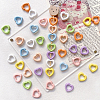 32Pcs 8 Colors Baking Paint Alloy Bead Frame FIND-SP0004-50A-6