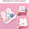 Paper Hair Clip Display Cards DIY-WH0199-79-5