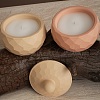 Faceted Round DIY Candle Cup Silicone Molds DIY-Q037-07B-2