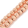 Electroplated Synthetic Non-magnetic Hematite Beads Strands G-C136-D01-02-1