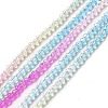 Transparent Gradient Color Glass Beads Strands LS-GLAA-H021-01A-19-2