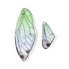 Epoxy Resin Butterfly Wing Pendants RESI-T057-89D-2