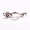 Tibetan Style Hook and Eye Clasps LF1278Y-NF-2