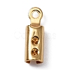 316 Surgical Stainless Steel Folding Crimp Ends X-FIND-WH0045-46A-1