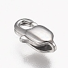 Non-Tarnish 316 Surgical Stainless Steel Lobster Claw Clasps X-STAS-Z013-01C-3
