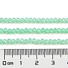 Baking Paint Transparent Glass Beads Strands DGLA-A034-J2mm-B05-5