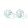 Baking Paint Transparent Glass Beads X1-GLAA-N011-10mm-07-2