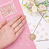 60Pcs 3 Colors 304 Stainless Steel Open Heart Charms STAS-DC0007-60-2