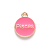 Alloy Enamel Pendants ENAM-S124-01A-03H-3