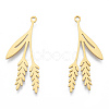 201 Stainless Steel Pendants STAS-N090-LA971-2-1