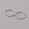 Brass Linking Rings KK-WH0046-61P-2