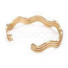 Long-Lasting Plated Brass Cuff Bangles BJEW-E370-07G-4
