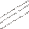 Tarnish Resistant 304 Stainless Steel Cable Chains CHS-Q001-08-100m-1
