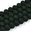 Glass Beads Strands EGLA-A034-P10mm-MD09-1