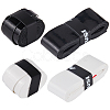 8Pcs 4 Style PU Leather Anti-slip Tennis Racquet Overgrip FIND-CN0001-49-1