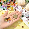 360Pcs 12 Colors Transparent Acrylic Beads TACR-YW0003-41-3