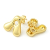 Rack Plating Brass Earrings EJEW-S222-01G-A-2