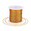 2 Rolls Round PET Metallic Thread MCOR-TADJ0001-01D-01-1
