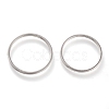 Non-Tarnish 304 Stainless Steel Plain Band Rings RJEW-B0006-7-02P-1