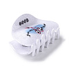 Cherry Pattern PVC Claw Hair Clips PHAR-M013-02G-2