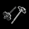 Resin Stud Earring Findings FIND-H046-13-3